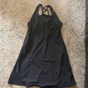 Royal Robbins Black Halter Dress